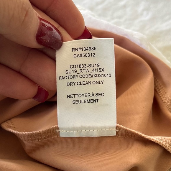 For Love & Lemons Fondant Shirred Mini Dress in White - Picture 9 of 13